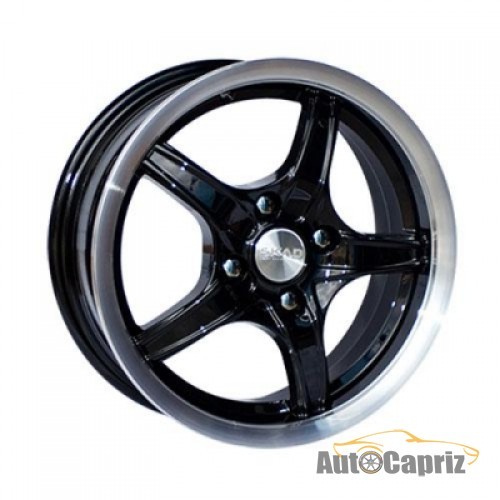 Диски Скад Стинг антрацит-алмаз R14 W5.5 PCD4x100 ET38 DIA67.1 